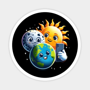 Space Selfie Magnet